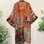 Johnny Was silk Multi Reversible Journey Kimono NWT (oversized) Photo 13