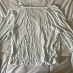 Amazon White Cropped Long Sleeve Photo 1