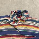 CHAPS Vintage  Multicolor Striped Collared Button Down Shirt Rodeo western Photo 1