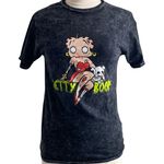 Betty Boop T Shirt Womens Sz Small Black Halloween Zombie Photo 0