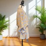 Bishop and Young Floral Tie Waist Button Front Top - XL Photo 2