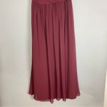 Revelry Bridesmaid Dress Halter Tank Maxi Sleeveless Size 14 Brownish Photo 4