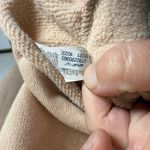 Aerie Women’s Fleece of Mind Cropped Polo Sweatshirt in Natural Nude Size L Photo 9