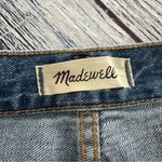 Madewell  Rigid A-Line Blue Denim Skirt Photo 3