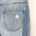 Indigo Rein  Distressed Ripped Jeans Womens 5/26 Straight Leg Street Grunge Indie Photo 5