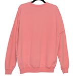 Sporty & Rich 100% Cotton Pink Crewneck Sweatshirt Size Large Made in USA Photo 4