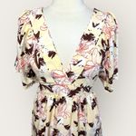 The Clothing Company NWT THE CLOTHING CO Boutique Floral Tie Back Fit & Flare Midi Dress, Medium Photo 2
