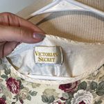 Victoria's Secret Vintage  Floral sleep shirt in Cream and Red size L Photo 1