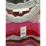 Loft NEW Midi Dress Women XS Pink Stripes Halter Knit Boho Retro Y2K Resort Core Photo 6