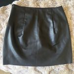 ZARA  Leather Skirt Faux Photo 3