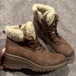 Fergie Genesis Sherpa Cuffed Boots SIZE 9.5 Brown Photo 0