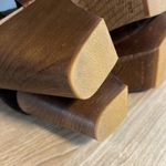 Free People Amber Orchard Wooden Wedge & Leather Platform Clogs, US 10.5/ EU 41 Photo 9