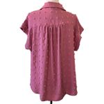 BOTHENIAL Women Button Down Shirt Dressy Casual Work Blouse Pink Size XL Photo 8