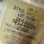 Elie Tahari Adena Straight Low Rise Jeans Women’s 8 White Photo 10