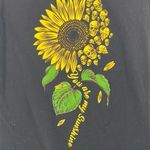 Anvil  size Small graphic sunflower skull traffic tee Photo 1