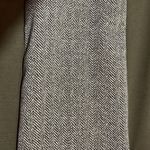 Michael Kors Michael Brown Tweed Pencil Skirt Goldtone Zippered Pockets 10 Photo 7