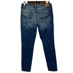American Eagle AEO Dark Wash Skinny Super Stretch Jeans 8 Short Photo 2