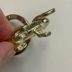 Kipling  Charm Keyring Fob Monkey Purse Bag Gold Metal Small Photo 3