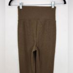 We Wore What Brown Leggings High-Waisted Stretchy Fit Photo 4