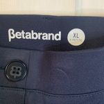 Betabrand  Women’s Straight Leg Dark Navy Dress Pant Pants W-203 Size XL Petite Photo 7