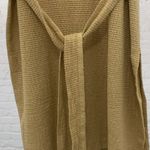 Joy Charlotta Caviar Mustard Kimono Sleeve Cotton Dress XS Minimalist Boho Chic Brown Photo 12