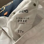 BDG White jean shorts Photo 5