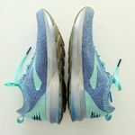 Brooks  Levitate 2 Periwinkle Blue Teal Size 8 Knit Run Gym Walk Comfort Worn 1X Photo 5