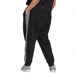 Adidas Essentials 3-Stripes Fleece Jogger Pants in Black, NEW, Size 4X Photo 2