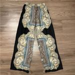 ZARA  Printed Silk Pants Size Small Photo 6