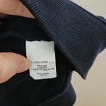 Madewell Sweatshirt Crewneck Embroidered Cutout Navy Blue Casual Neutral Comfy Photo 5