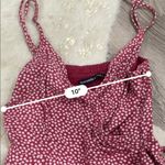 Abercrombie & Fitch  red floral wrap romper Photo 2
