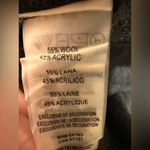 Karl Lagerfeld  Paris black grey collared tweed details button down shacket Photo 6