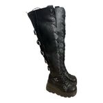 Women Black Goth Over Photo 2