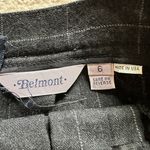 Belmont Vintage  Woman’s Gray Pleated Skirt, Sz 6 Photo 6