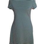 Free People  Striped Mock Neck Mini Dress Photo 1