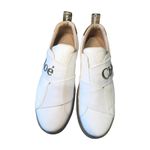 Chloé New White Leather Women's Sneakers, size 38/US 8 Photo 3