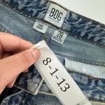 BDG  Shorts Womens 28 Blue Denim Surf High Rise Distressed‎ Ripped Cotton Photo 6