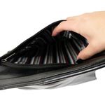 Tuci Italia Black Leather Crossbody Bag Photo 4