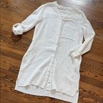 Melissa Nepton white cotton gauze Button Photo 0