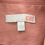 Gianni Bini Blush Faux Leather Jacket. Size Small. EUC Photo 2