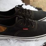 Levi's Jordy Navy Blue Canvas Sneakers Size 10 Photo 0