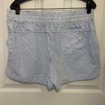Vineyard Vines  Women’s Blue & White Striped Drawstring Active Skort Size M Photo 1