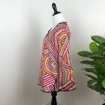 Tolani Feathers by ‎ bohemian floral print blouse Photo 1
