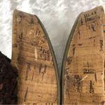 Montego Bay Club  Sandal Women Size 7 Brown Block Heel Slip On Slides Open Toe Photo 10