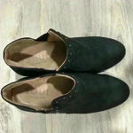 Naturalizer  Soul Faux Suede Black Studded Booties Heeled Ankle Boots Size 7W Photo 2