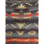 Denim & Supply Ralph Lauren Blue Aztec Scoop Neck Top Sweater Sz M Photo 2