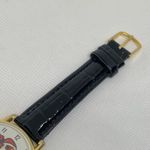 infinity Vintage  Santa dial wrist watch gold tone 35mm round quartz running Photo 3