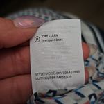 Vince Blue and Cream Relaxed Asymmetrical Camisole Photo 6