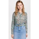 Isabel Marant đź’• ETOILEđź’• Maria Blouse ~ Almondgreen Floral Print 34 Photo 2