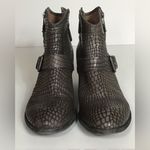 Donald Pliner   Women Moto Boot Sz. 10M EUC Dalis Animal skin Ankle boot Boho Photo 1